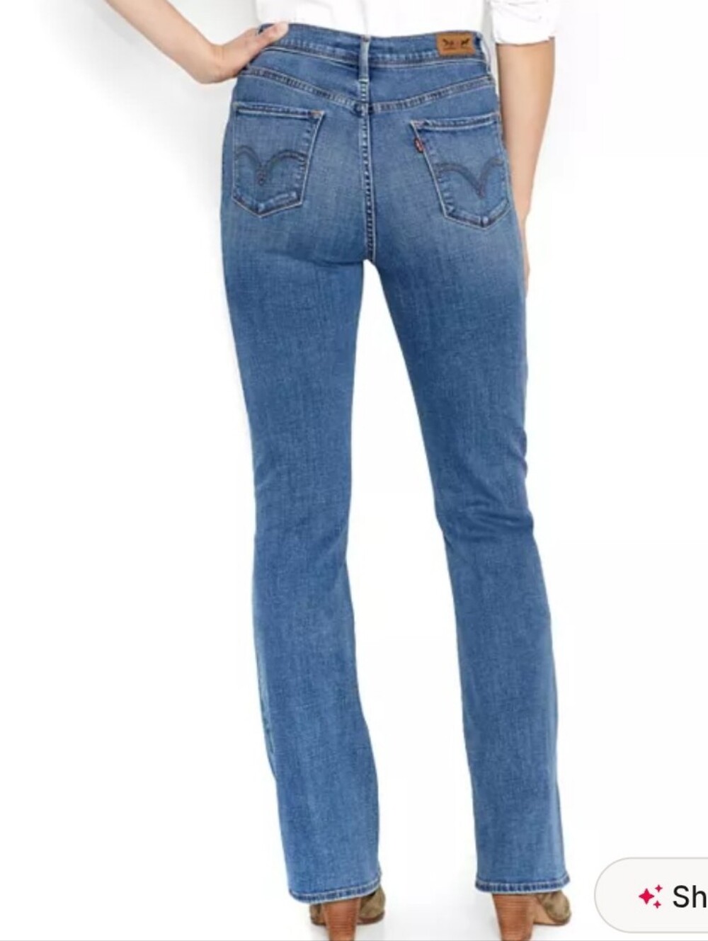 Levis Perfectly Slimming 512 Straight Leg 10M 30x32